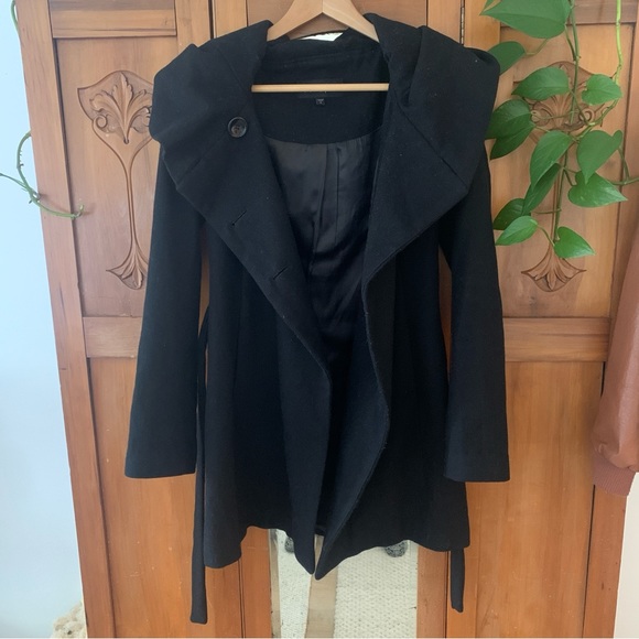 Velvet Heart black wool coat - Picture 4 of 10